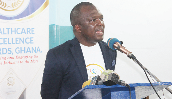Dr Michael Gyekye, President of the Africa Medical Relief Foundation (AMRF-AFRICA), addressing participants. Picture: ERNEST KODZI Dr Michael Gyekye, President of the Africa Medical Relief Foundation (AMRF-AFRICA), addressing participants. Picture: ERNEST KODZI
